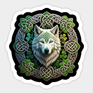 Lobo Blanco Sticker